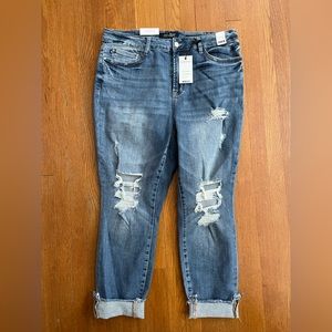 NWT Judy Blue distressed skinny fit